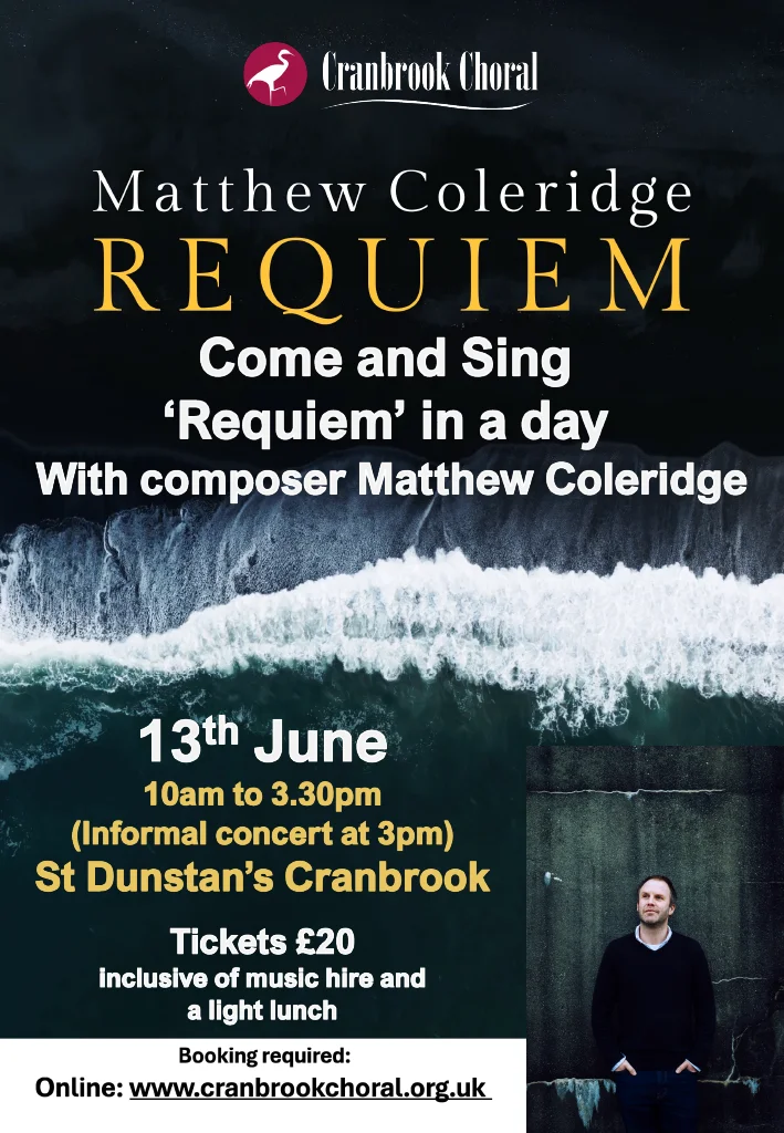 Matthew Coleridge's Requiem - Come and Sing Event 13/06/2026
